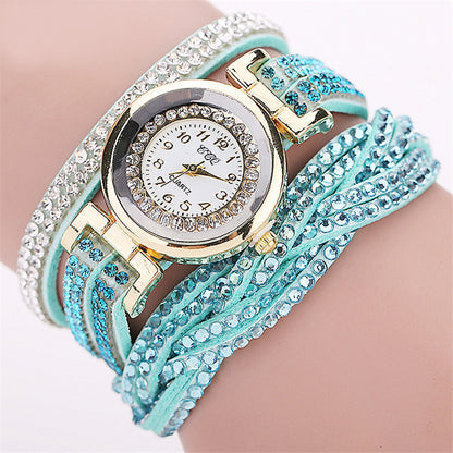 Twisted Velvet Bracelet Watch — 11 Stunning Colors
