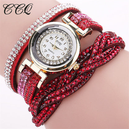 Twisted Velvet Bracelet Watch — 11 Stunning Colors