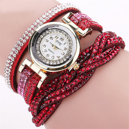 Twisted Velvet Bracelet Watch — 11 Stunning Colors