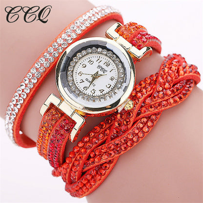 Twisted Velvet Bracelet Watch — 11 Stunning Colors