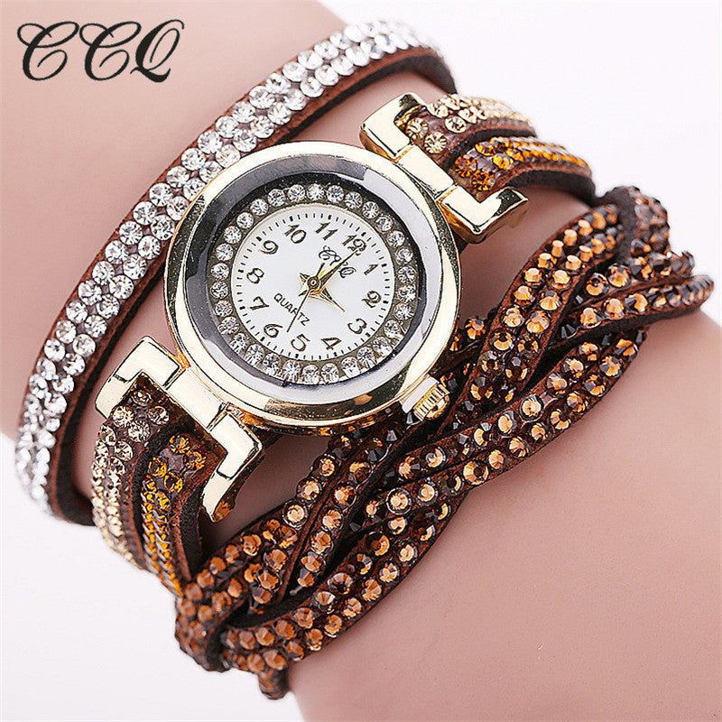 Twisted Velvet Bracelet Watch — 11 Stunning Colors