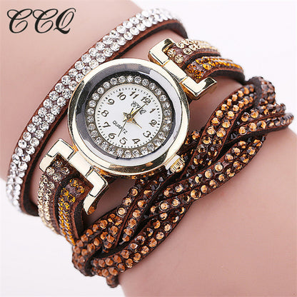 Twisted Velvet Bracelet Watch — 11 Stunning Colors