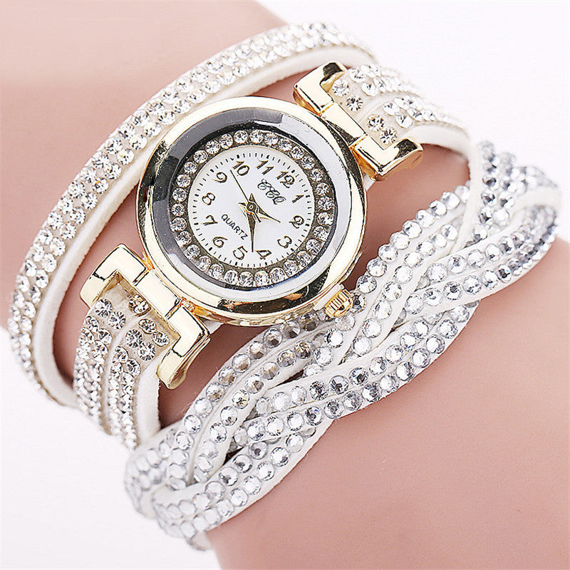 Twisted Velvet Bracelet Watch — 11 Stunning Colors