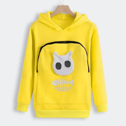 Cat Lovers Kangaroo Hoodie for Pets and Dogs