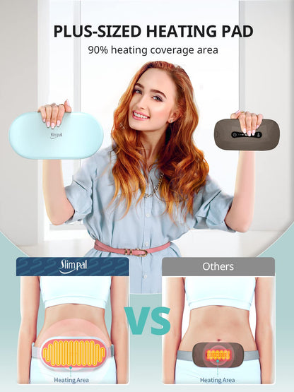 Rechargeable Electric Heating Belt for Period Pain & Cramps – Back & Belly Massager