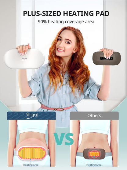 Rechargeable Electric Heating Belt for Period Pain & Cramps – Back & Belly Massager