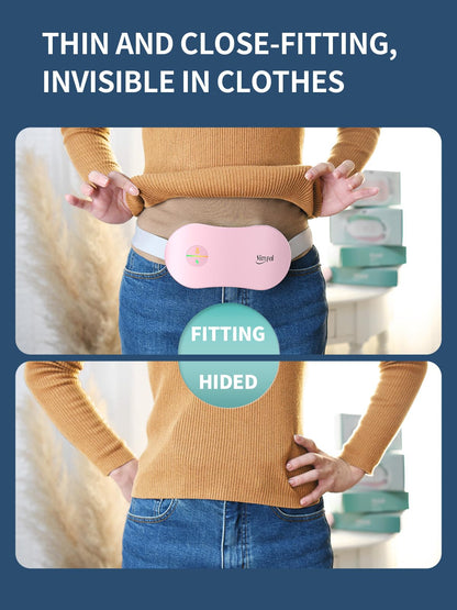 Rechargeable Electric Heating Belt for Period Pain & Cramps – Back & Belly Massager