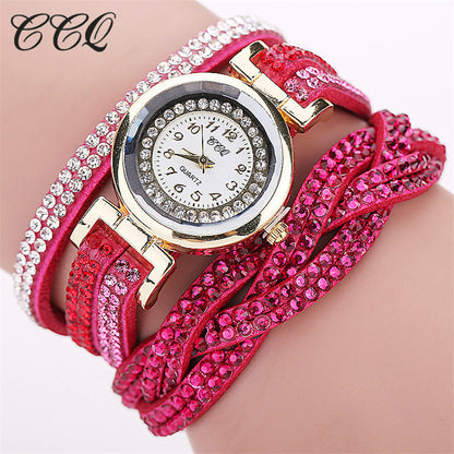 Twisted Velvet Bracelet Watch — 11 Stunning Colors