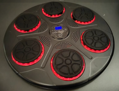 Music Boxing Machine With RGB Lights & Bluetooth