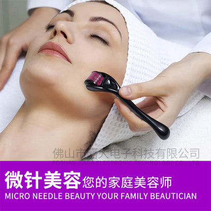 Needle Roller Microneedle Disposable Sterile Source Factory Facial Beauty Introduction Instrument 540 Microneedle Roller Mechanical Brand