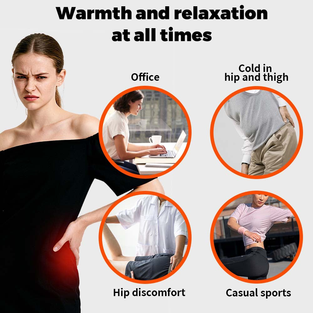 New Product Heating Belt Red Light Hip Protection Far-Infrared Massage Groin And Hip Bone Massager Hot Compress Belt