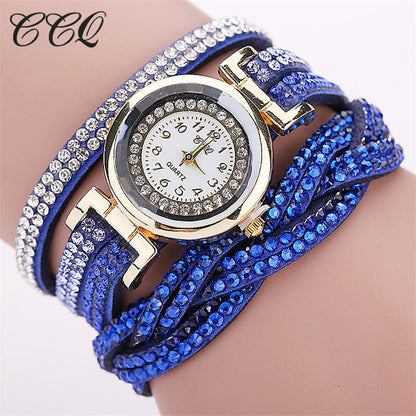 Twisted Velvet Bracelet Watch — 11 Stunning Colors
