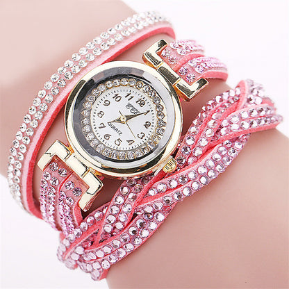 Twisted Velvet Bracelet Watch — 11 Stunning Colors