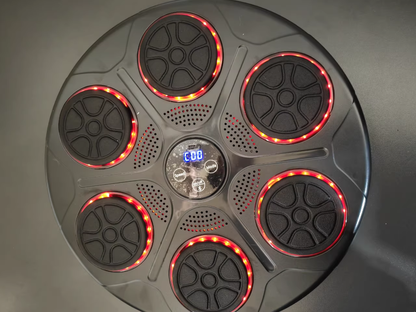 Music Boxing Machine With RGB Lights & Bluetooth