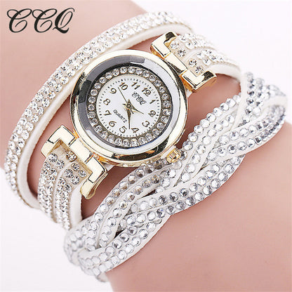 Twisted Velvet Bracelet Watch — 11 Stunning Colors