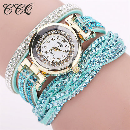 Twisted Velvet Bracelet Watch — 11 Stunning Colors