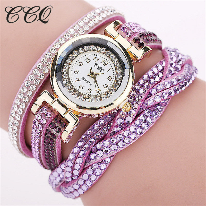 Twisted Velvet Bracelet Watch — 11 Stunning Colors