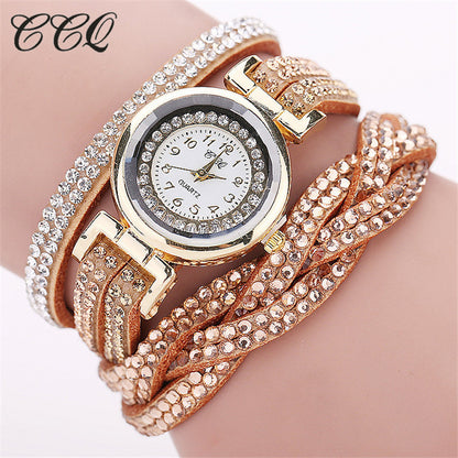 Twisted Velvet Bracelet Watch — 11 Stunning Colors
