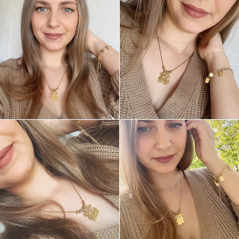 DIY Valentine's Day Gift Creative Pendant Necklace